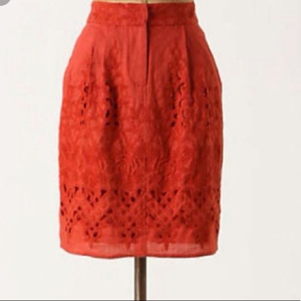 Anthropologie Lace Skirt